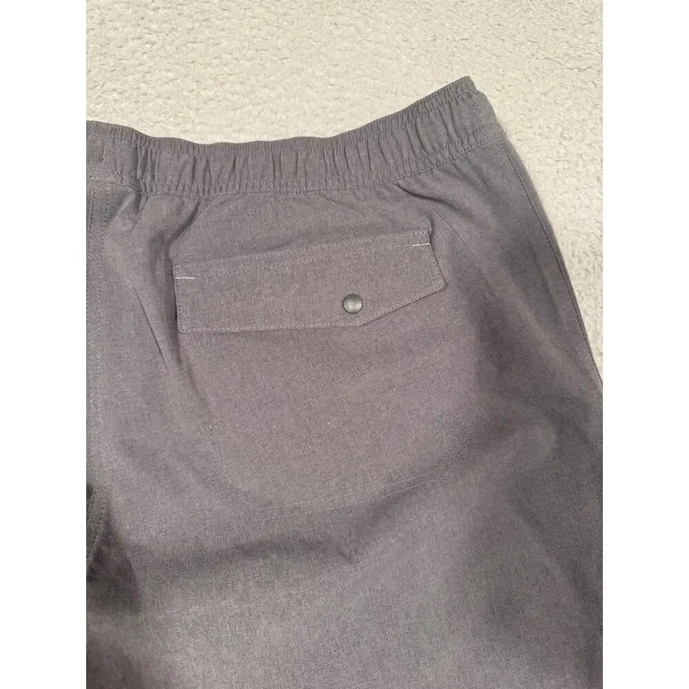 L.L.Bean Mens Pants Grey‎ Jogger Activewear Zippered Pocket Performance Large L - Picture 11 of 11